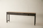Hoff 5-Drawer Console - Aged black