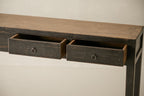 Hoff 5-Drawer Console - Aged black
