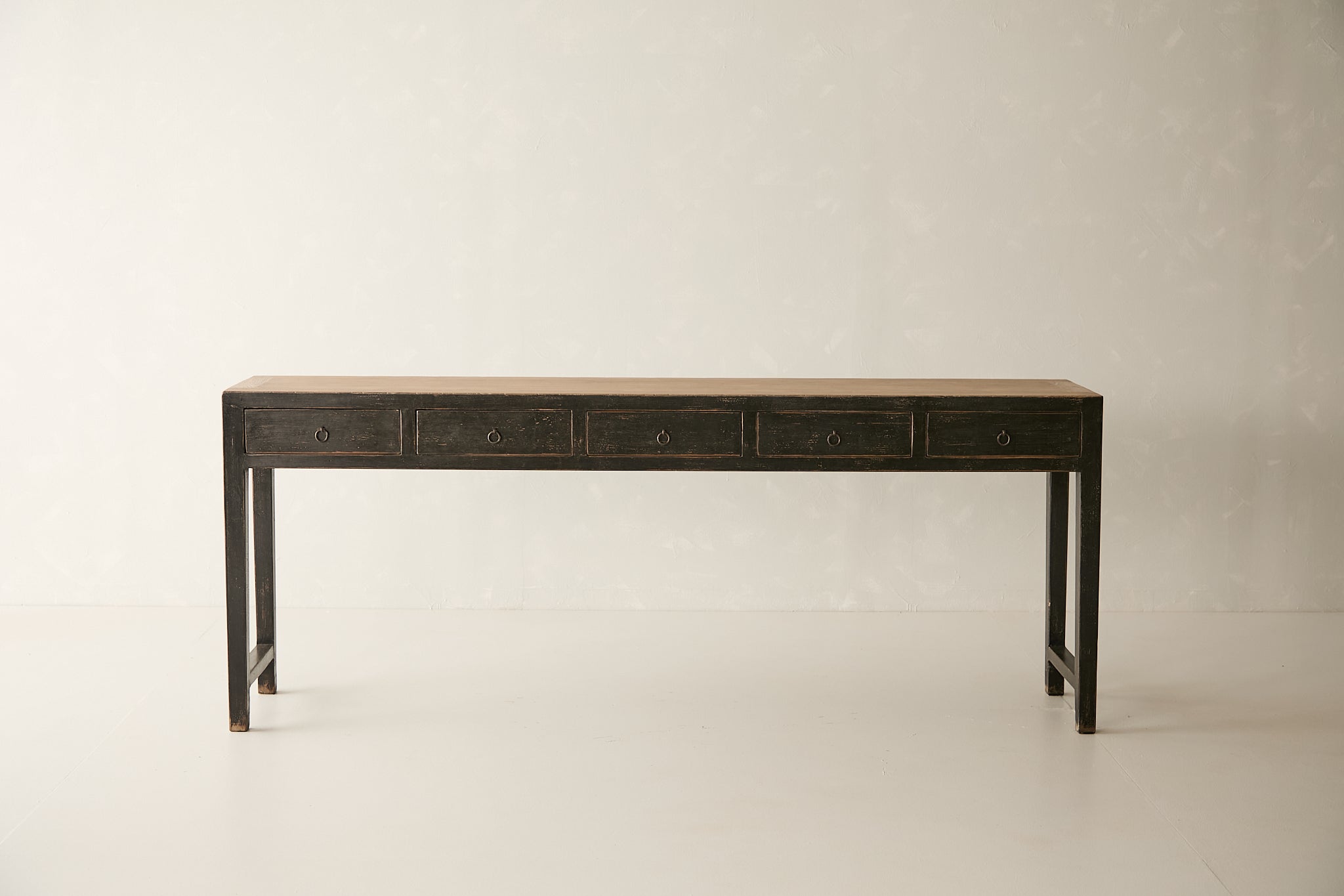 Hoff 5-Drawer Console - Aged black