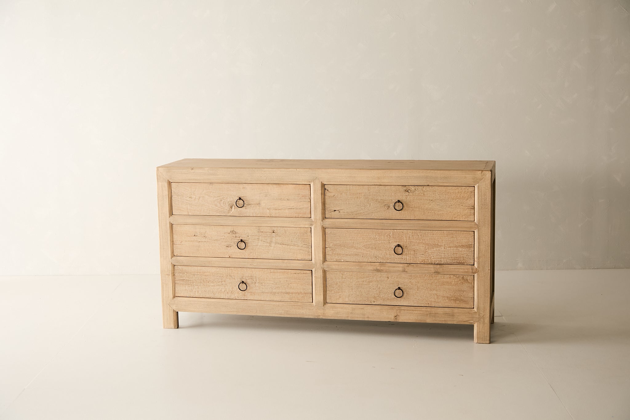 Niseko 6-Drawer Dresser - Natural