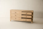 Niseko 6-Drawer Dresser - Natural