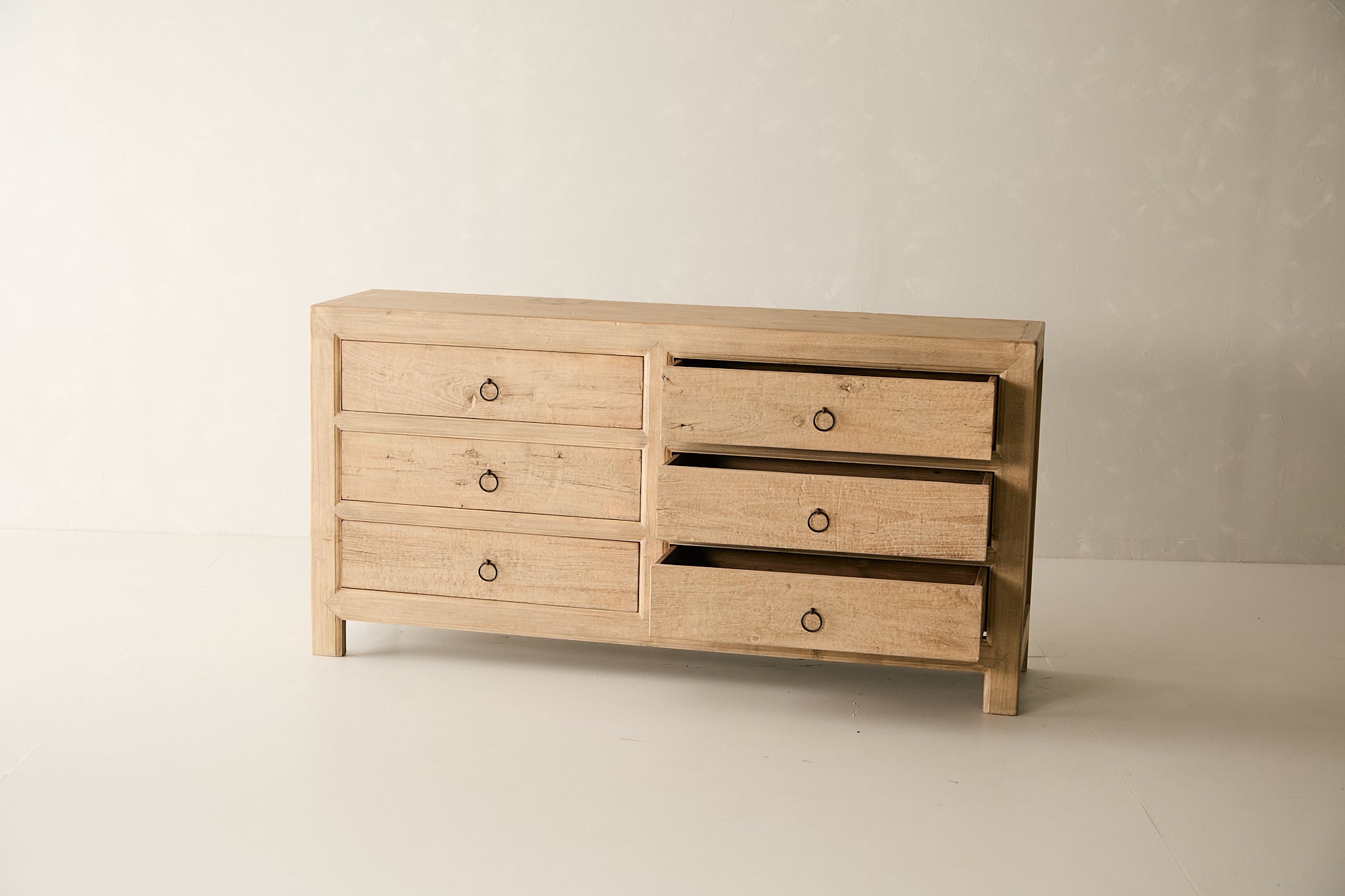 Niseko 6-Drawer Dresser - Natural