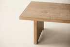 Enez 60 Coffee Table - Aged Brown