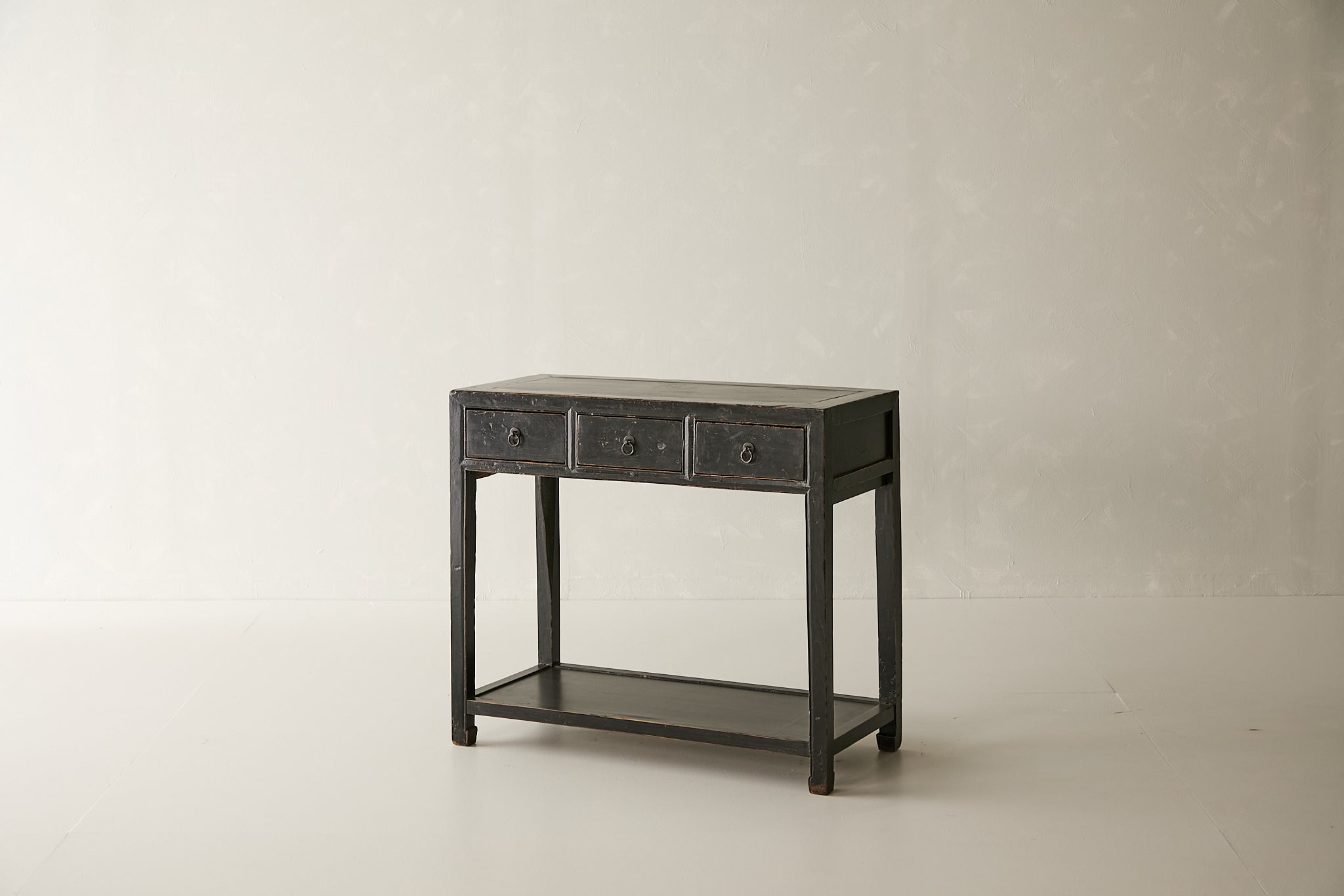 Monterey 3-Drawer Console - Aged Black