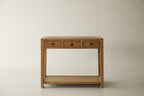 Monterey 3-Drawer Console - Natural