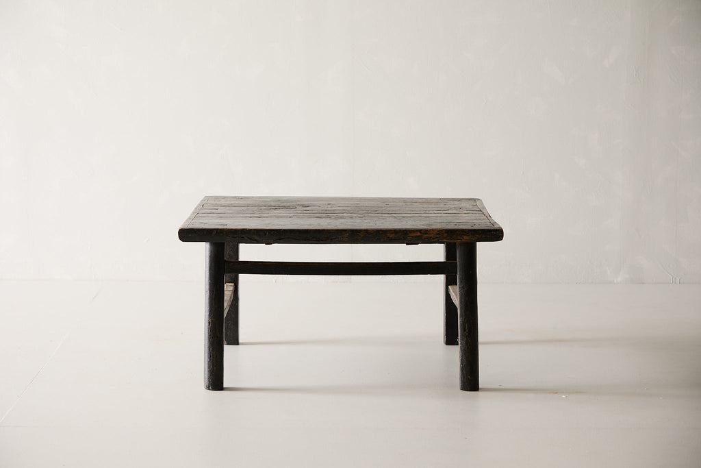 Vintage Black Lacquer Table