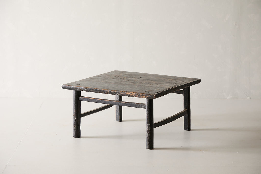 Vintage Black Lacquer Table