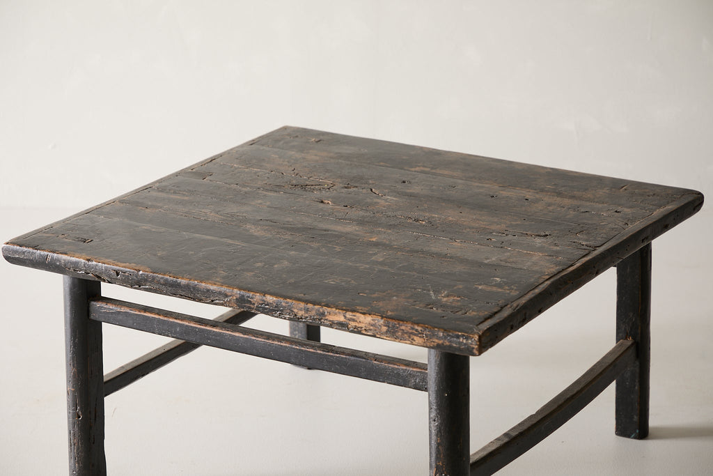 Vintage Black Lacquer Table