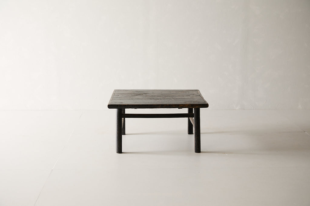 Vintage Black Lacquer Table