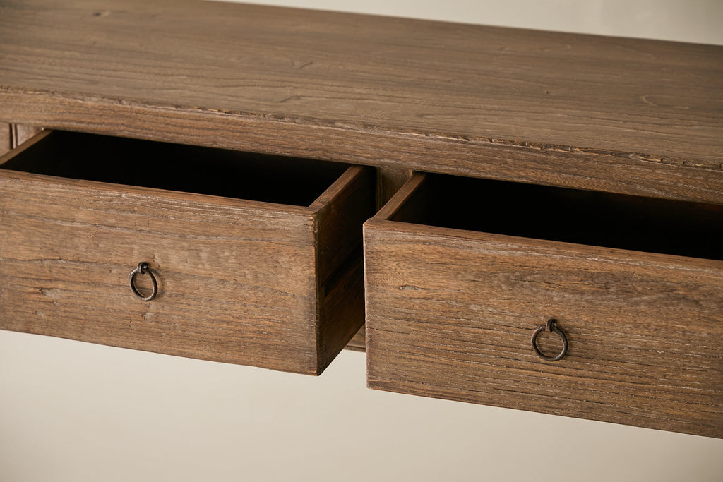 Sabi 4-Drawer Console - Mocha