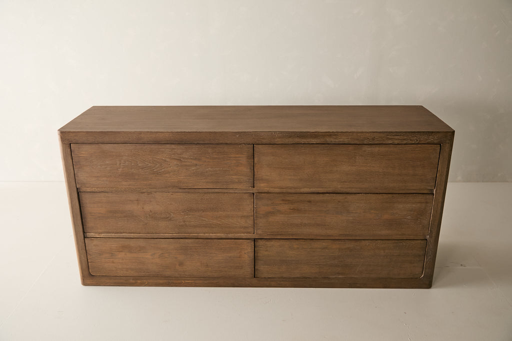 Billie 6-Drawer Dresser - Mocha