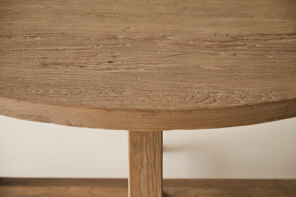 Greco 60 Dining Table - Aged Brown