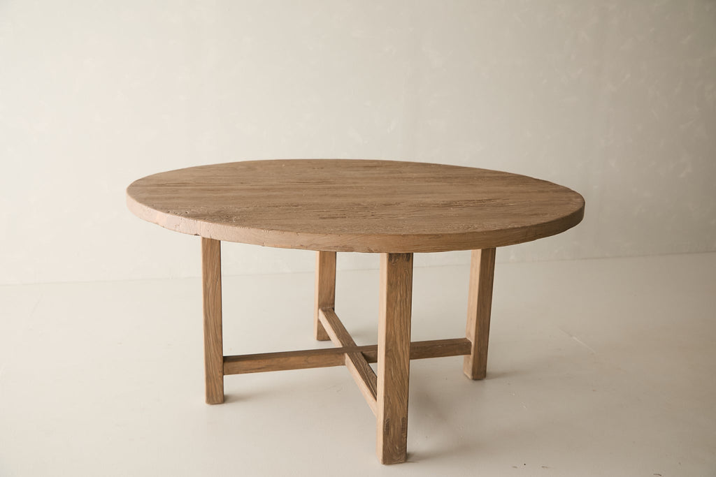 Greco 60 Dining Table - Aged Brown