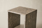 Sloan Marble Side Table - Grey