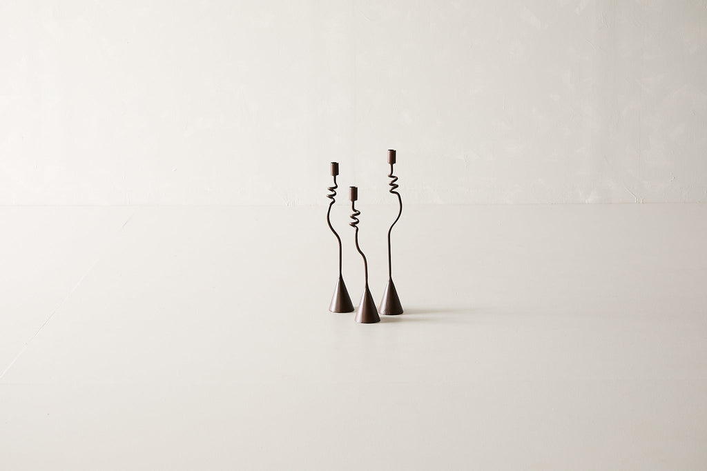 Iron Candle Stand Set
