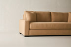 Laguna Sofa - Performance Belgian Linen Fabric in Camel