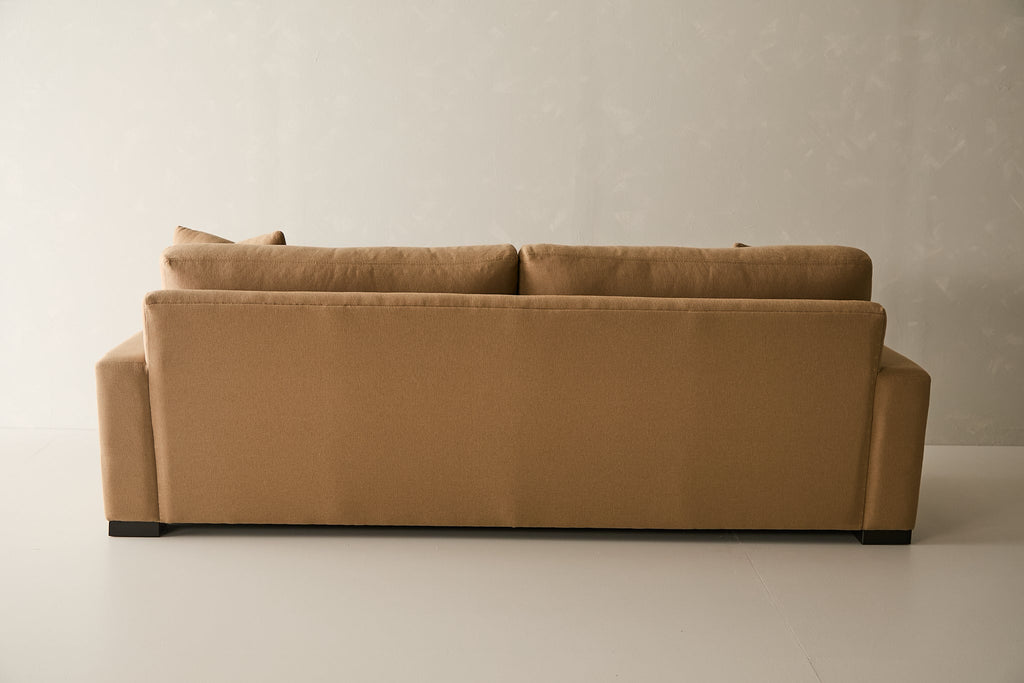 Laguna Sofa - Performance Belgian Linen Fabric in Camel