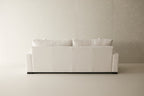 Laguna Sofa - Curly Q Fabric in White