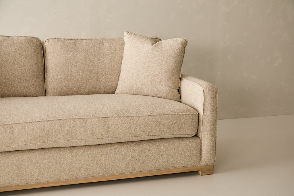 Malibu Mid-Sofa - Southpaw Fabric in Oatmeal