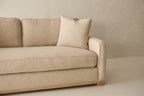 Malibu Mid-Sofa - Southpaw Fabric in Oatmeal