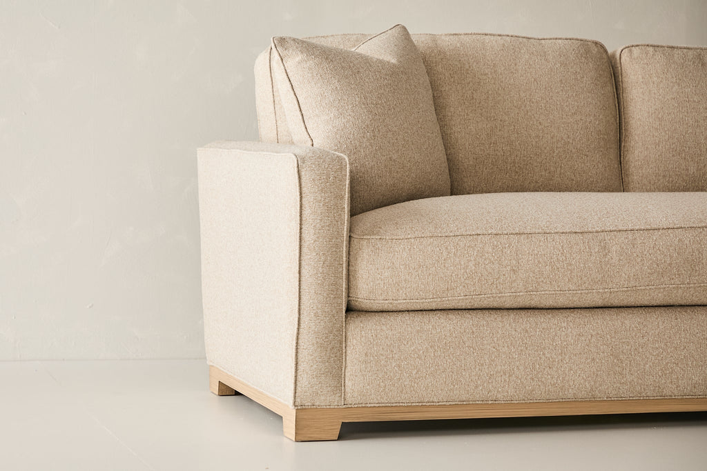 Malibu Mid-Sofa - Southpaw Fabric in Oatmeal