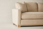 Malibu Mid-Sofa - Southpaw Fabric in Oatmeal