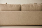 Malibu Mid-Sofa - Southpaw Fabric in Oatmeal