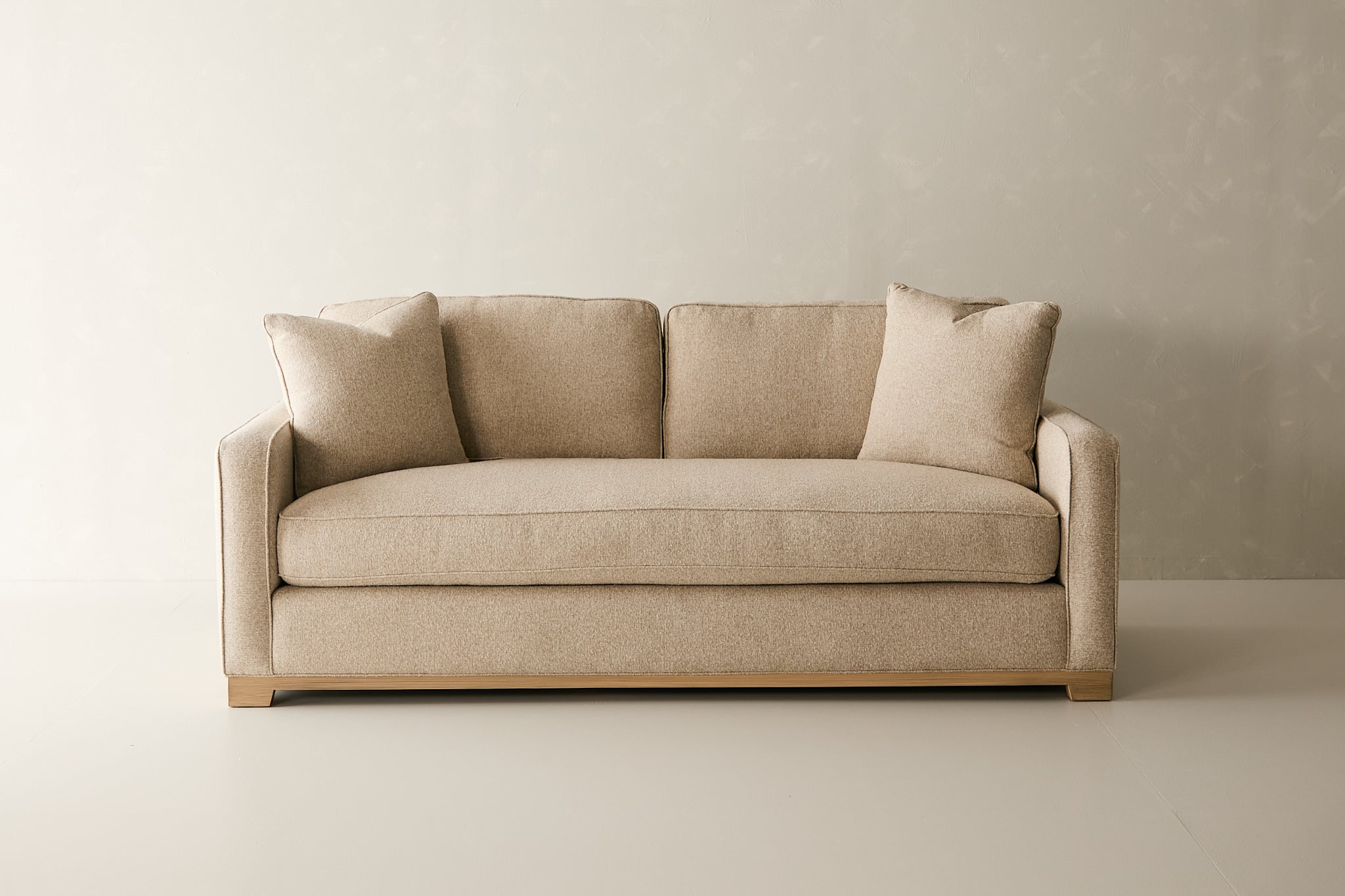 Malibu Mid-Sofa - Southpaw Fabric in Oatmeal