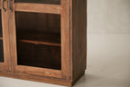 Vintage Teak and Glass Cabinet T.013