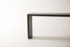 Black Lacquer Waterfall Console