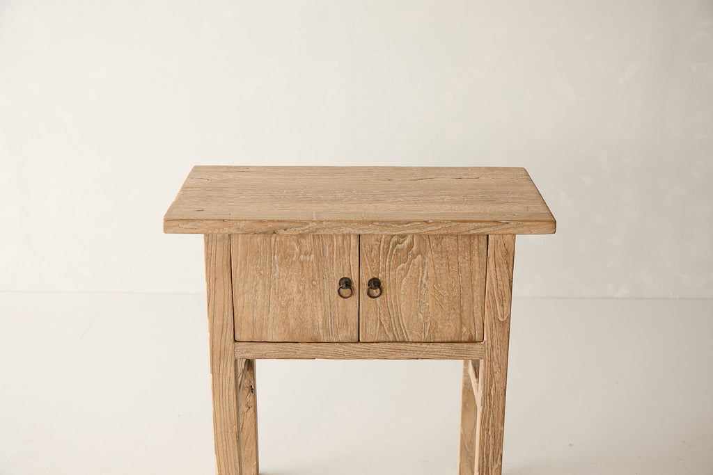 Reclaimed Single-Door Elm Console AH.095-2