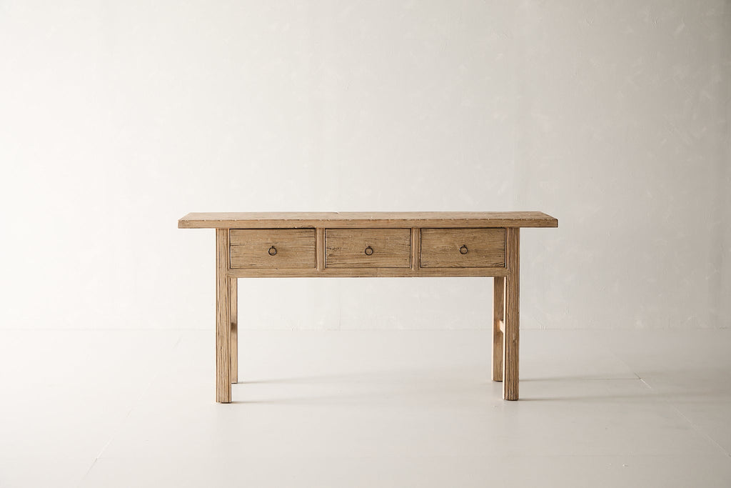 Sabi 3-Drawer Console - Natural