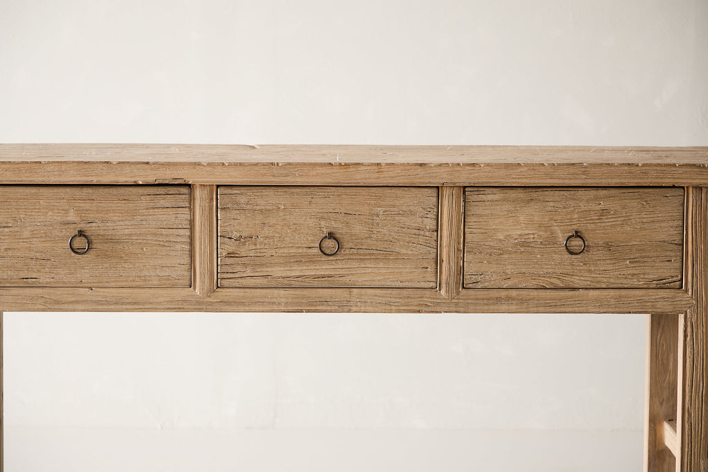 Sabi 3-Drawer Console - Natural