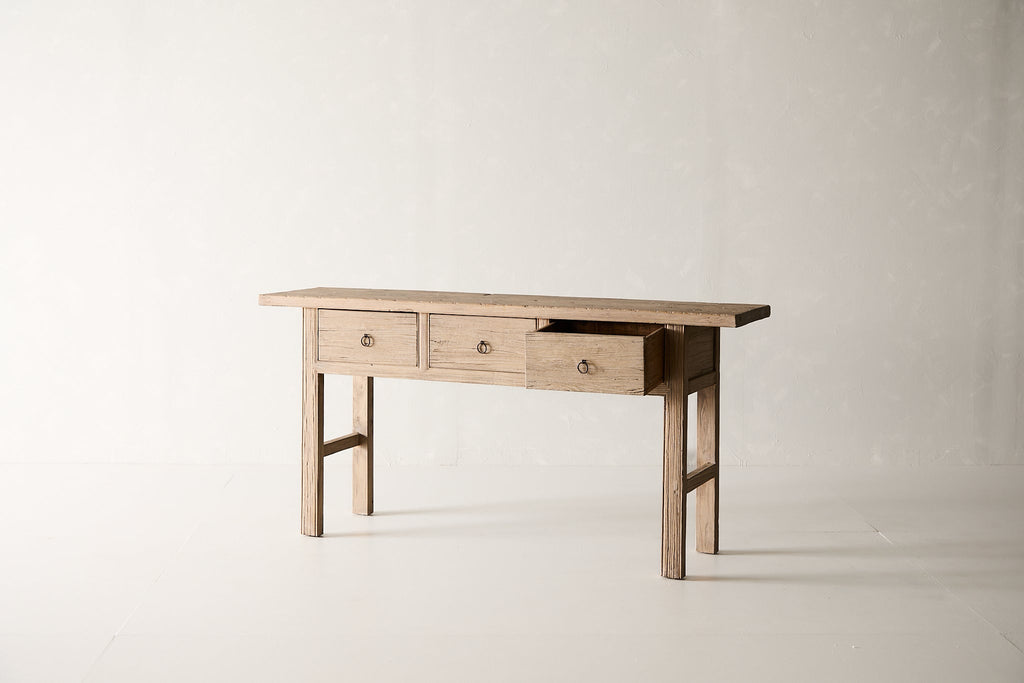 Sabi 3-Drawer Console - Natural