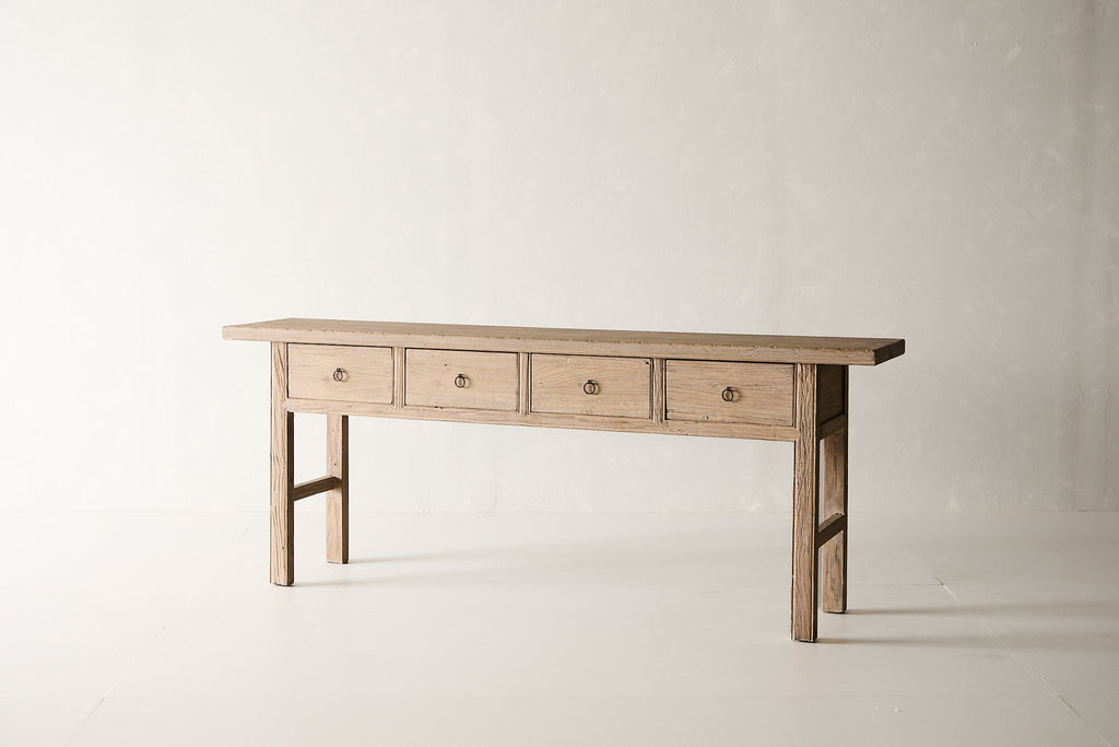 Sabi 4-Drawer Console - Natural