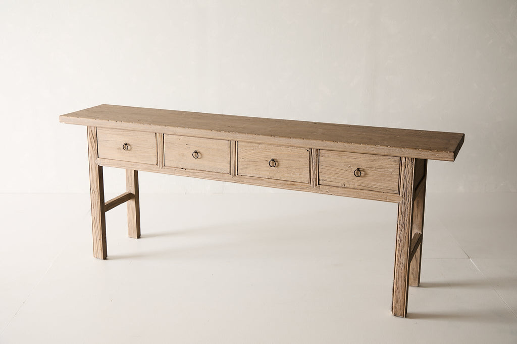 Sabi 4-Drawer Console - Natural