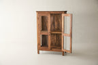 Vintage Teak and Glass Cabinet T.007
