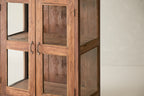 Vintage Teak and Glass Cabinet T.009