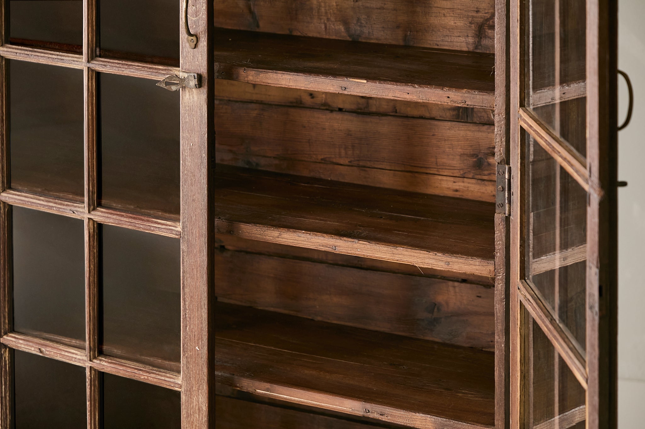 Vintage Teak and Glass Cabinet T.025