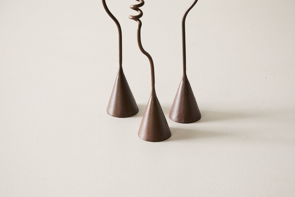 Iron Candle Stand Set