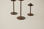 Straight Iron Candle Stand S/3
