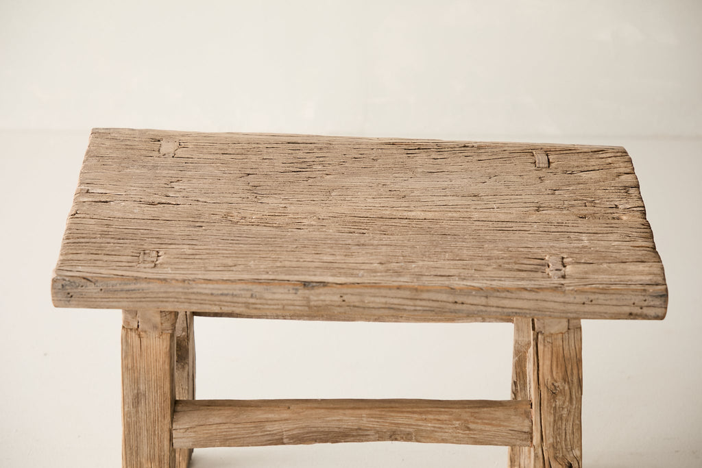 Vintage Elm Stool AH.145 - Circa 1945