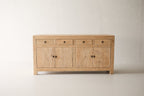 Claire 4-Door Sideboard - Natural