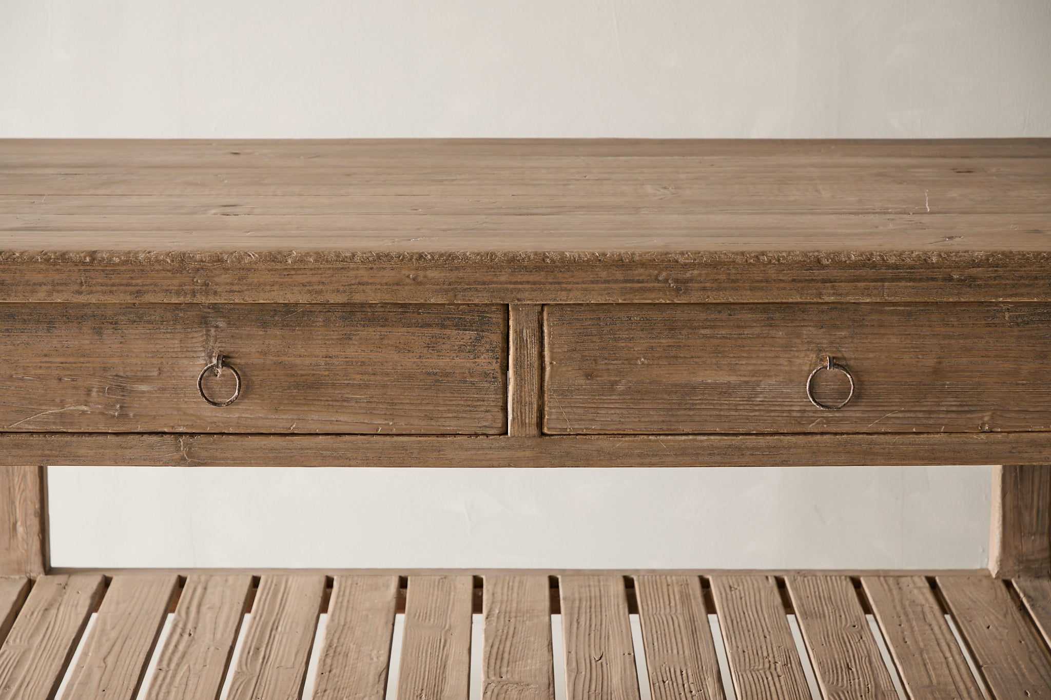 Reclaimed Pine Island with Drawers AE.120