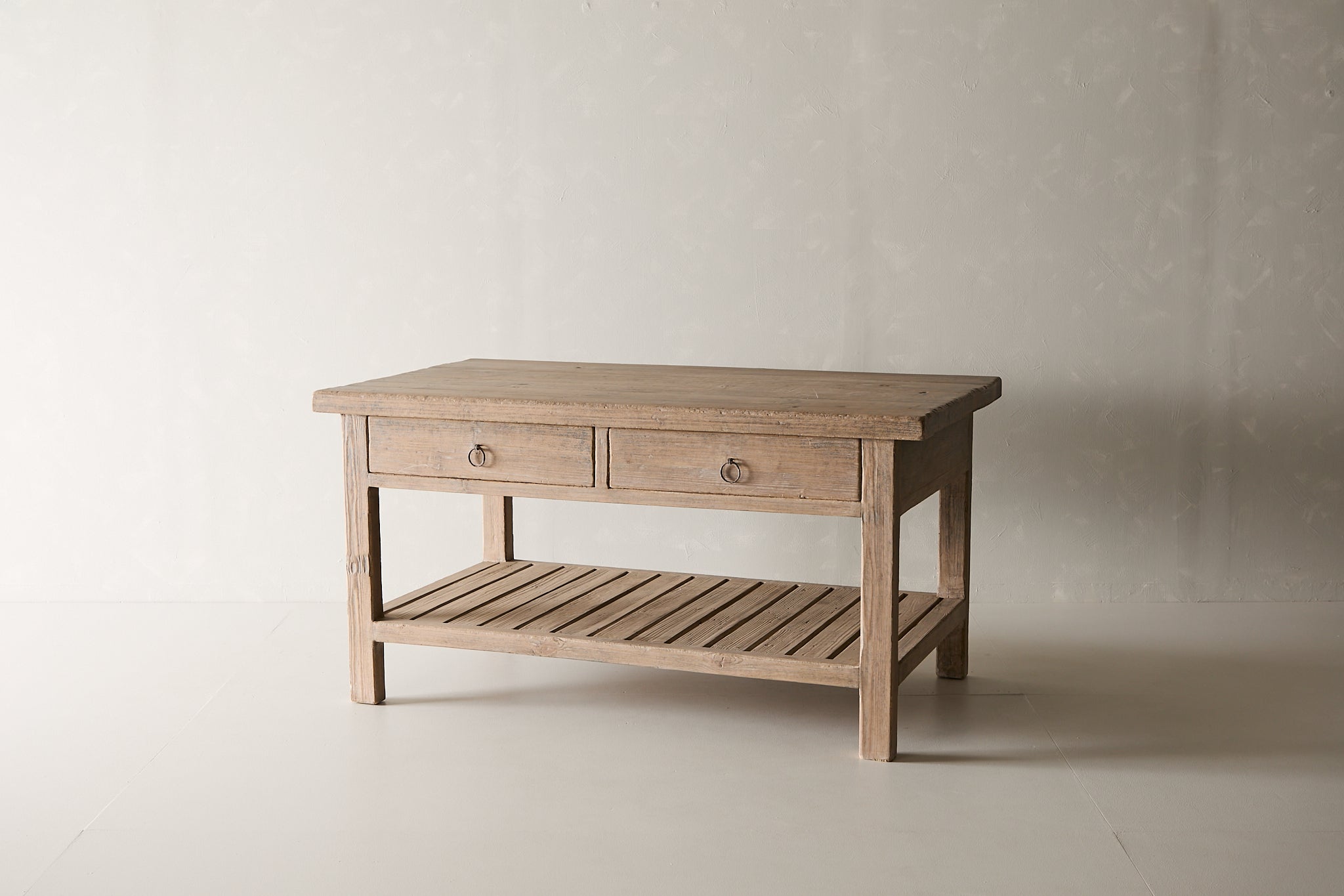 Reclaimed Pine Island with Drawers AE.120