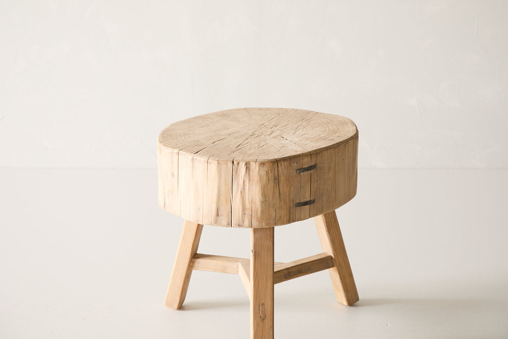 Reclaimed Poplar Side Table AE.124
