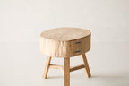 Reclaimed Poplar Side Table AE.124