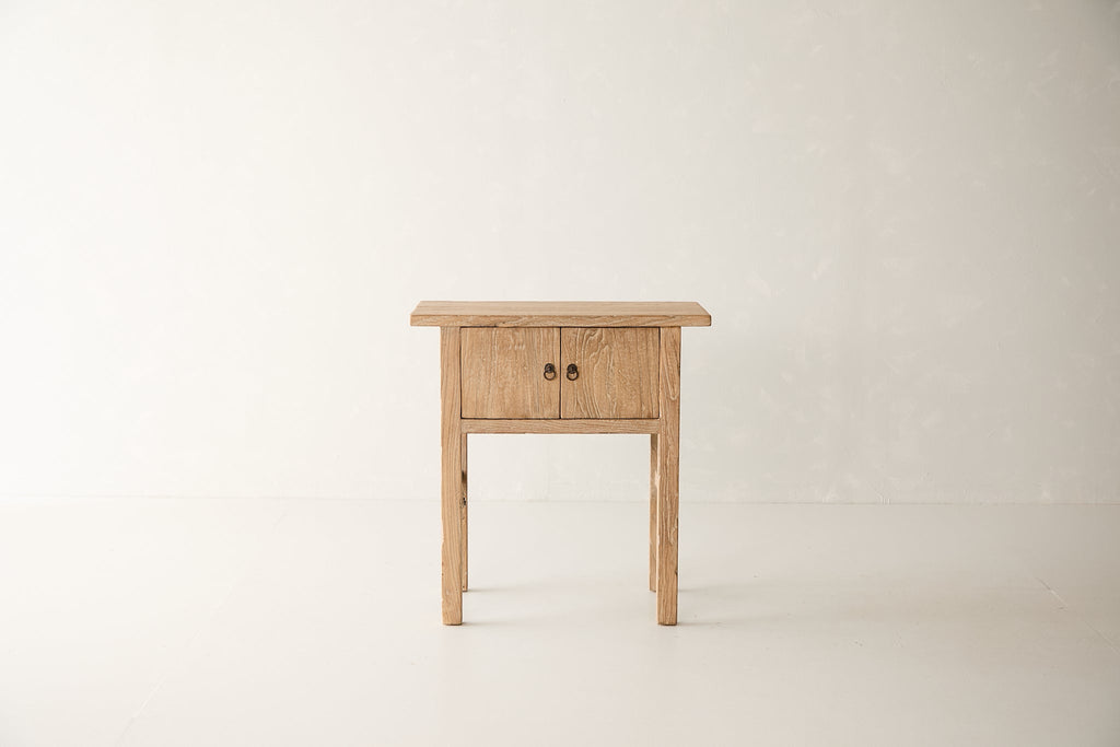 Reclaimed Single-Door Elm Console AH.095-2