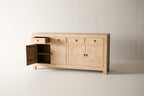 Claire 4-Door Sideboard - Natural