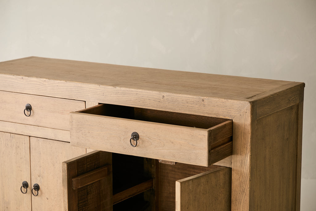 Charlotte 4-Door Sideboard - Natural